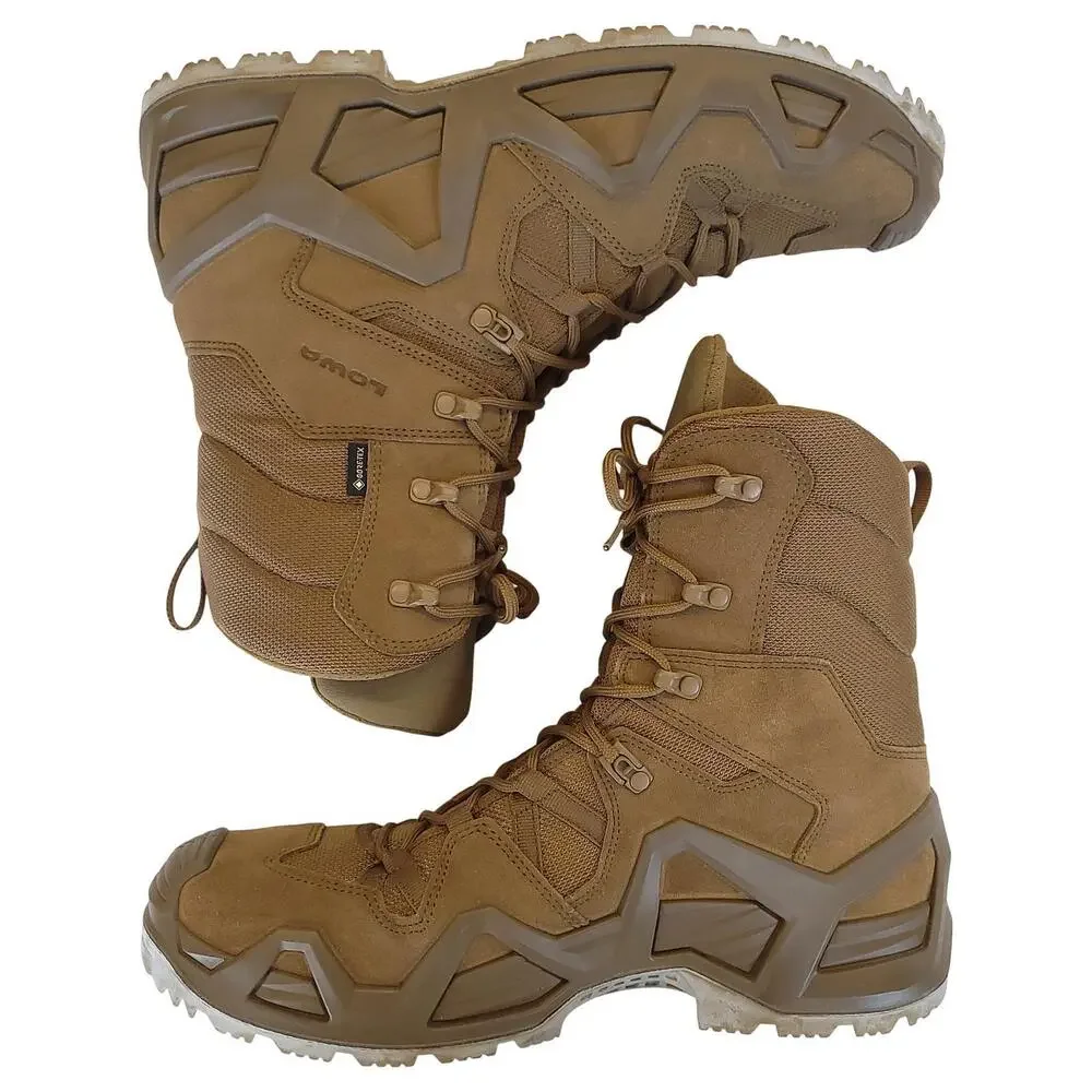Lowa ZEPHYR MK2 GTX HI Boots 13 Brown GORE-TEX Combat Leather Cordura Lace Up